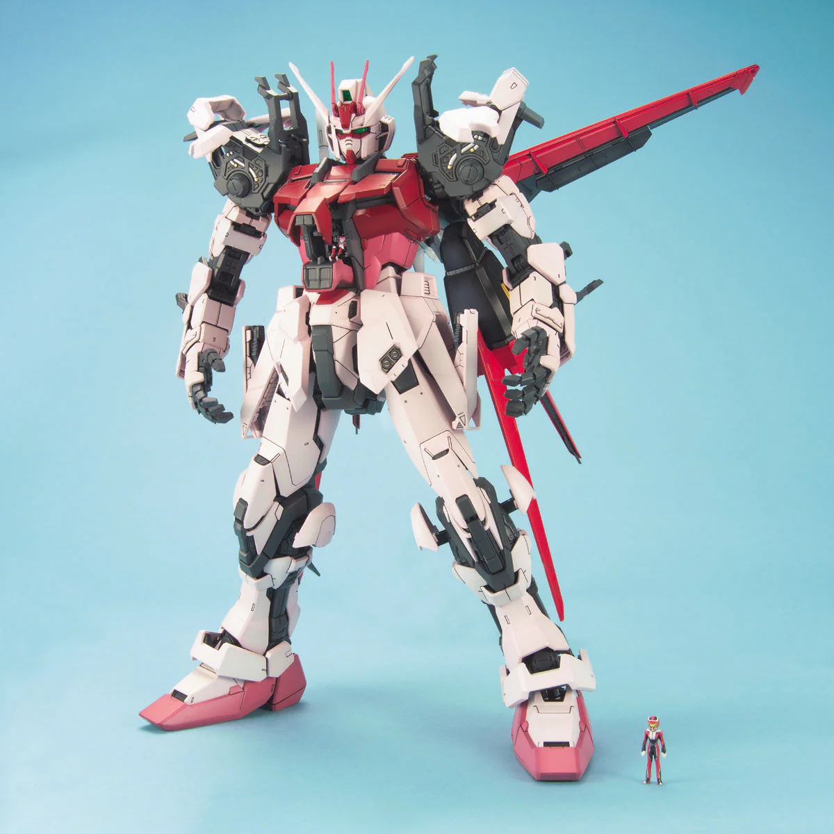 Bandai PG 1/60 MBF-02 Aile Strike Rouge + FX-550 Skygrasper Model Kit - Image 4