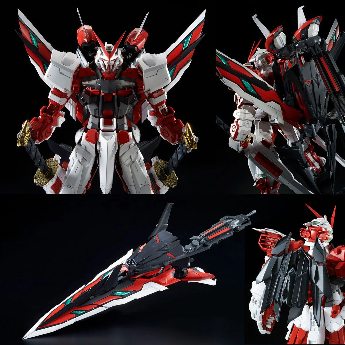 Bandai PG 1/60 MBF-P02KAI Gundam Astray Red Frame KAI Model Kit - Image 4