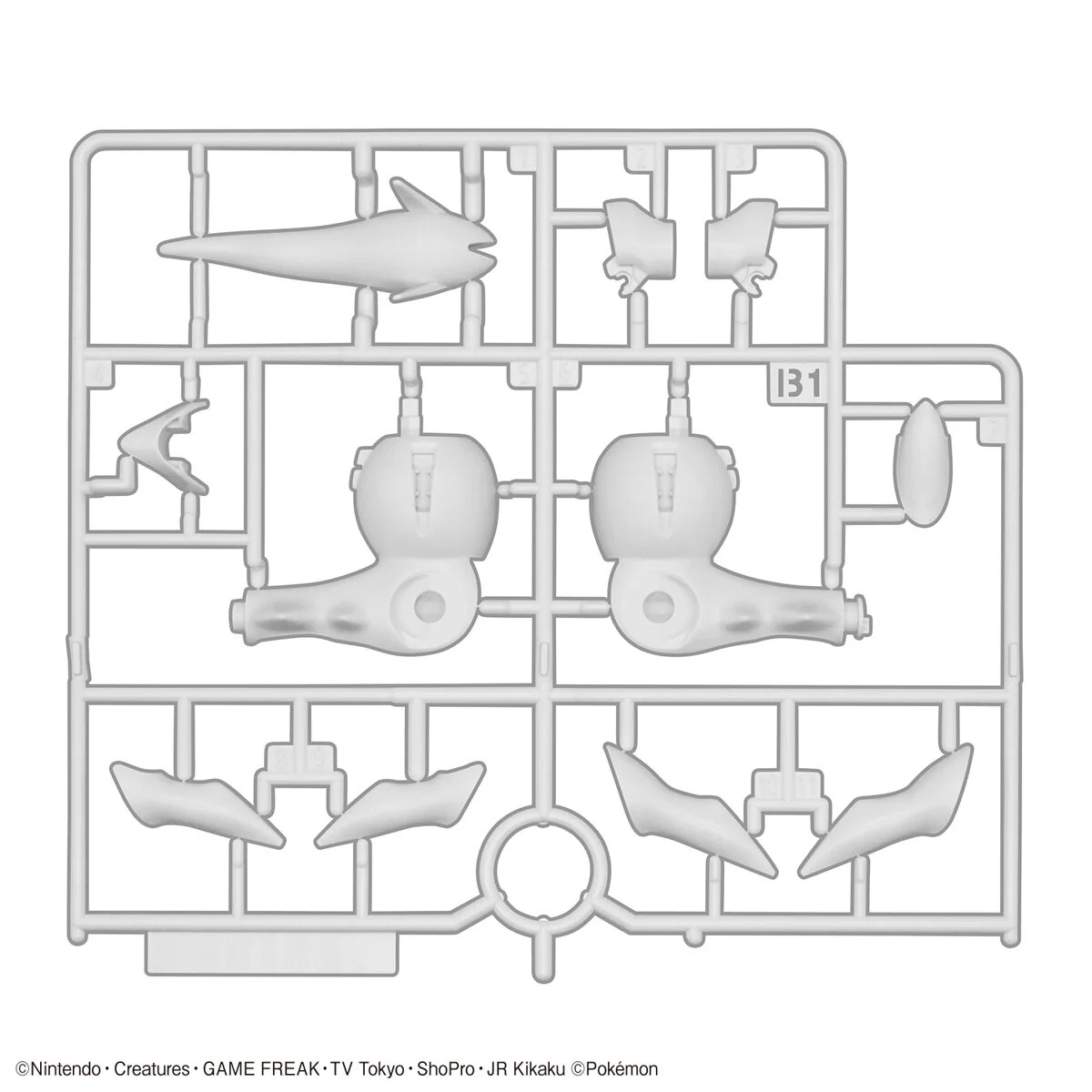 Bandai Pokemon Arceus Model Kit - Image 10