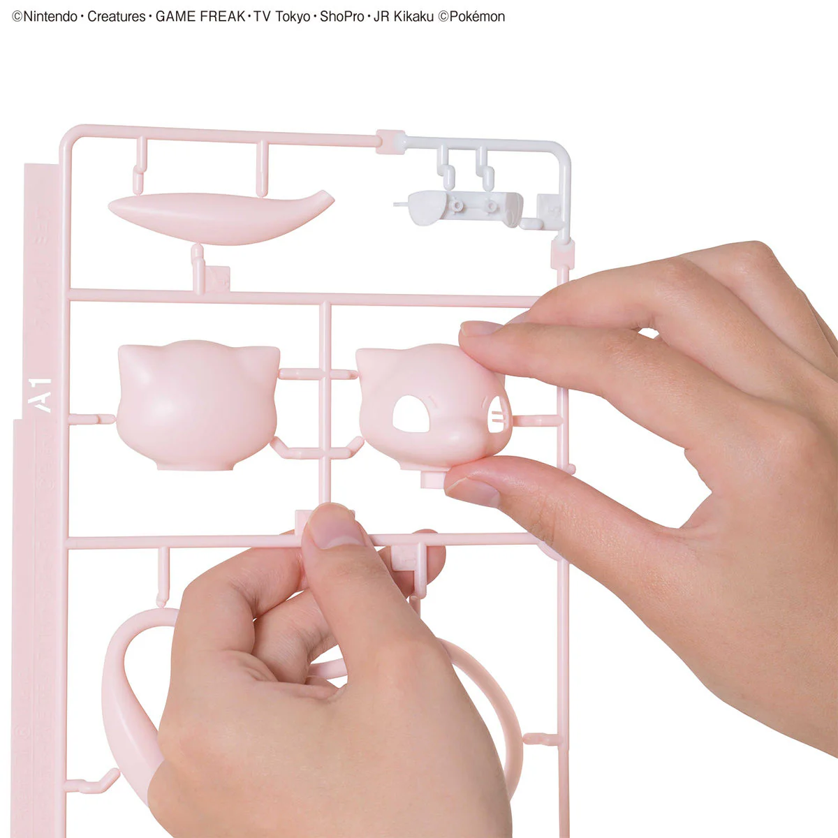 Bandai Pokemon Plamo Collection Quick!! 02 MEW Model Kit - Image 5