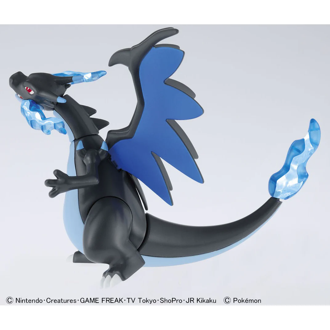 Bandai Pokemon Plamo Collection #36 Mega Charizard X Model Kit - Image 3