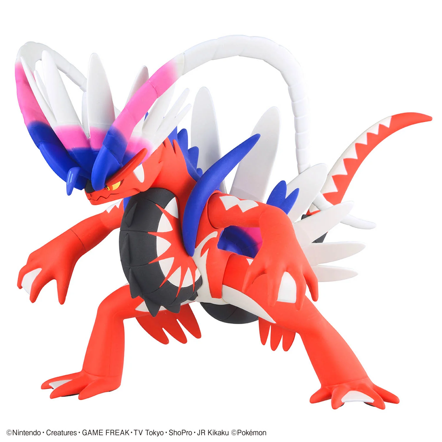 Bandai Pokemon Plamo Collection #60 Koraidon Model Kit - Image 4