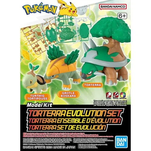 Bandai Pokemon Plamo Collection Dodaitos Evolution Set Model Kit - Image 3