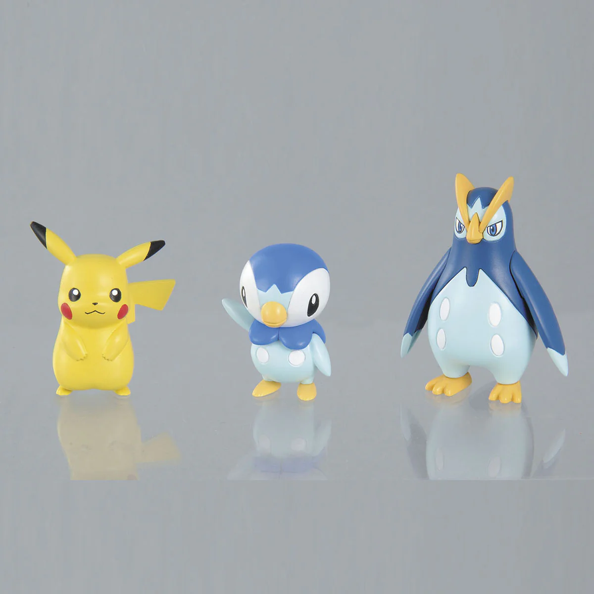 Bandai Pokemon Plamo Collection Empoleon Evolution Set Model Kit - Image 2