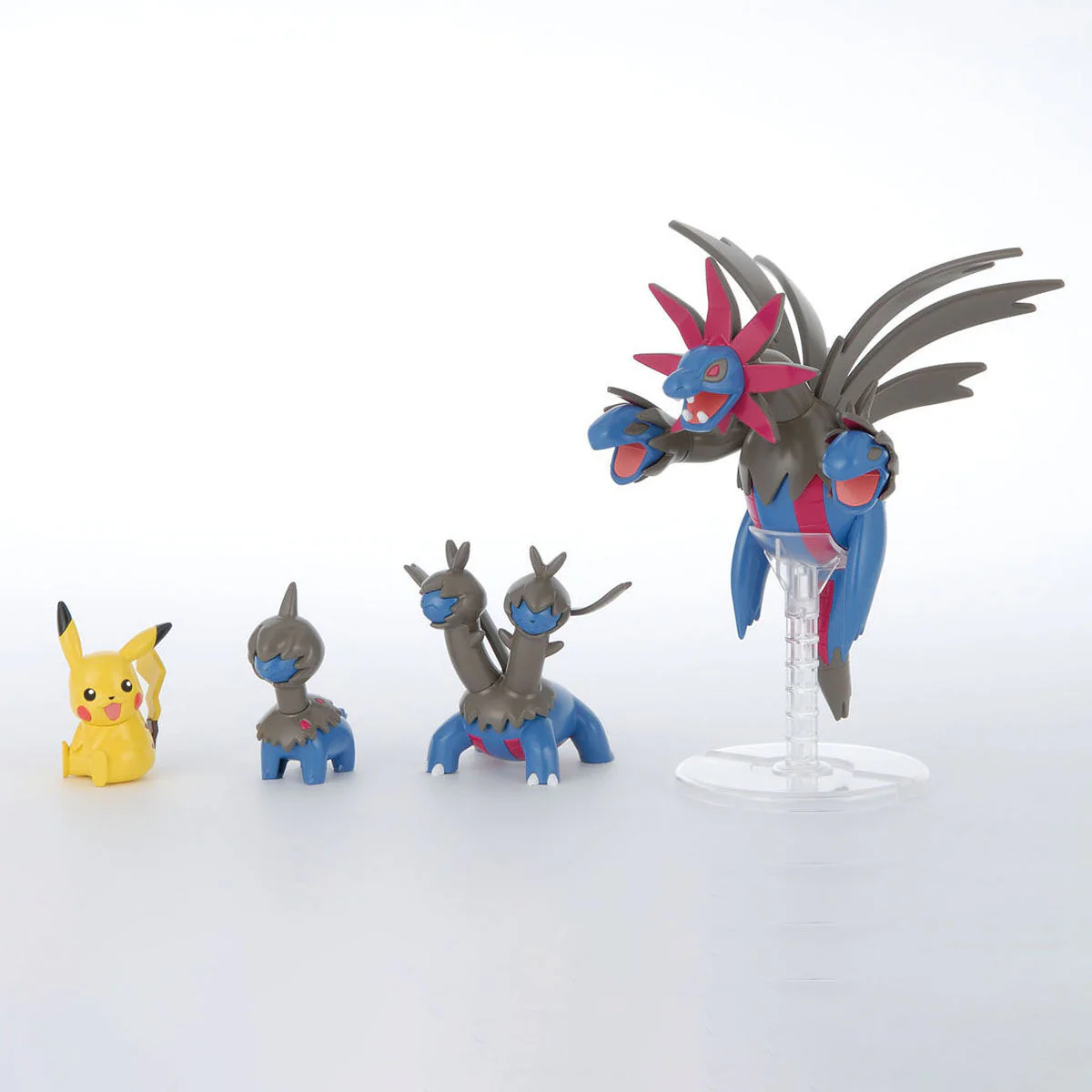 Bandai Pokemon Plamo Collection Hydreigon Evolution Set Model Kit