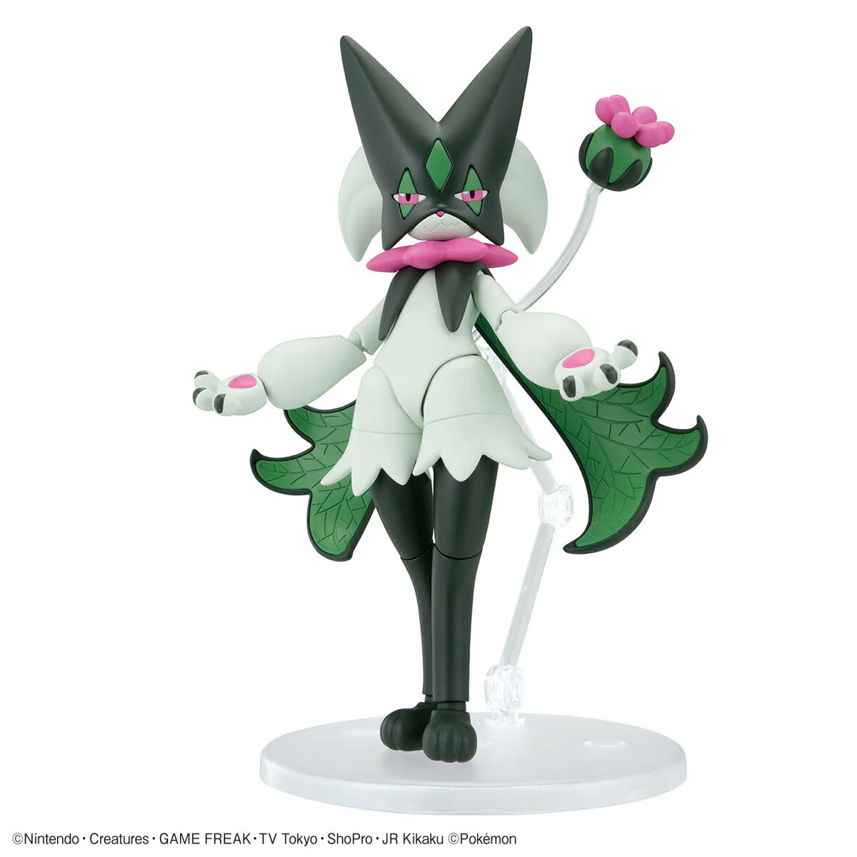 Bandai Pokemon Plamo Collection #56 Meowscarada Model Kit - Image 3