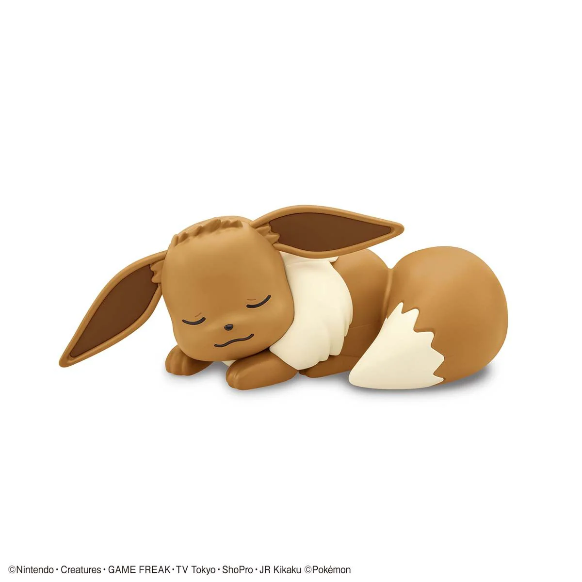 Bandai Pokemon Plamo Collection Quick!! 07 Eevee (Sleeping Pose) Model Kit - Image 2