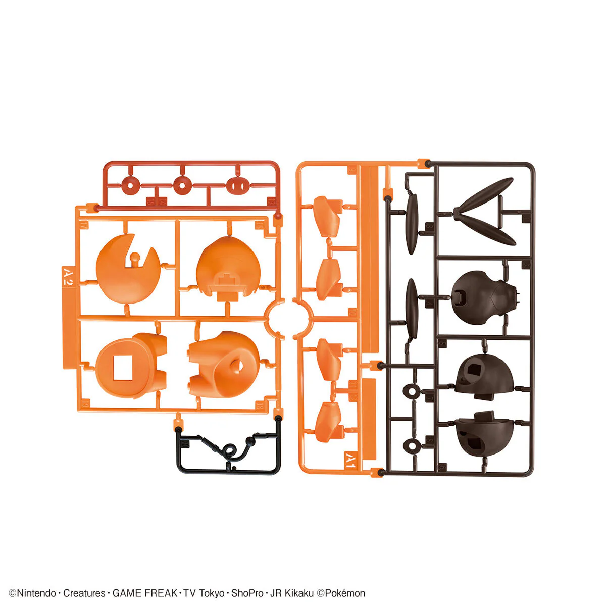 Bandai Pokemon Plamo Collection Quick!! 14 Tepig Model Kit - Image 6