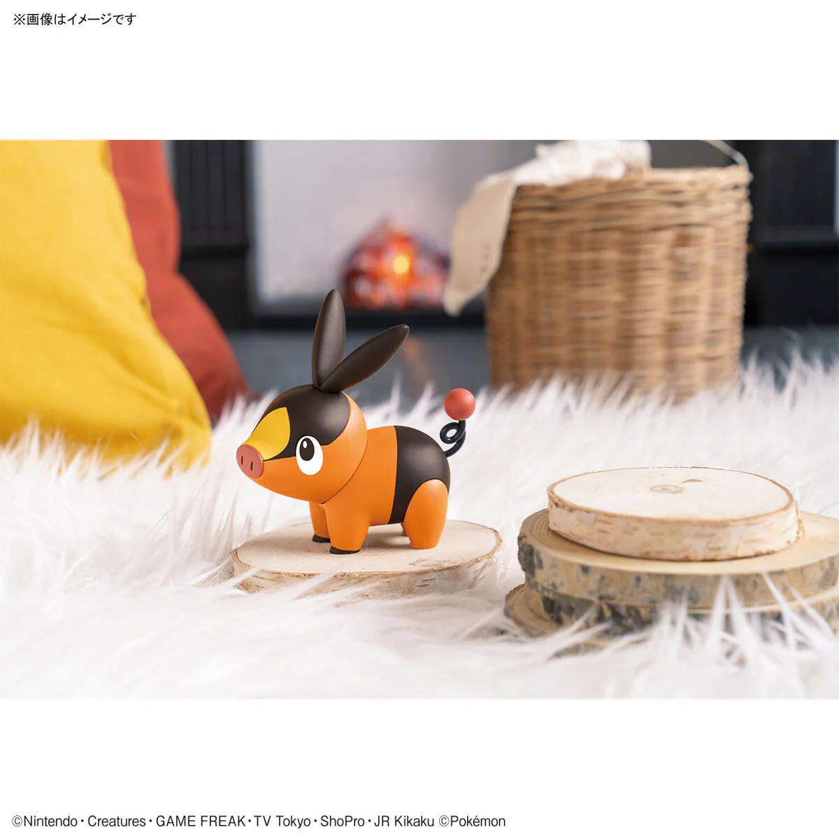 Bandai Pokemon Plamo Collection Quick!! 14 Tepig Model Kit - Image 8