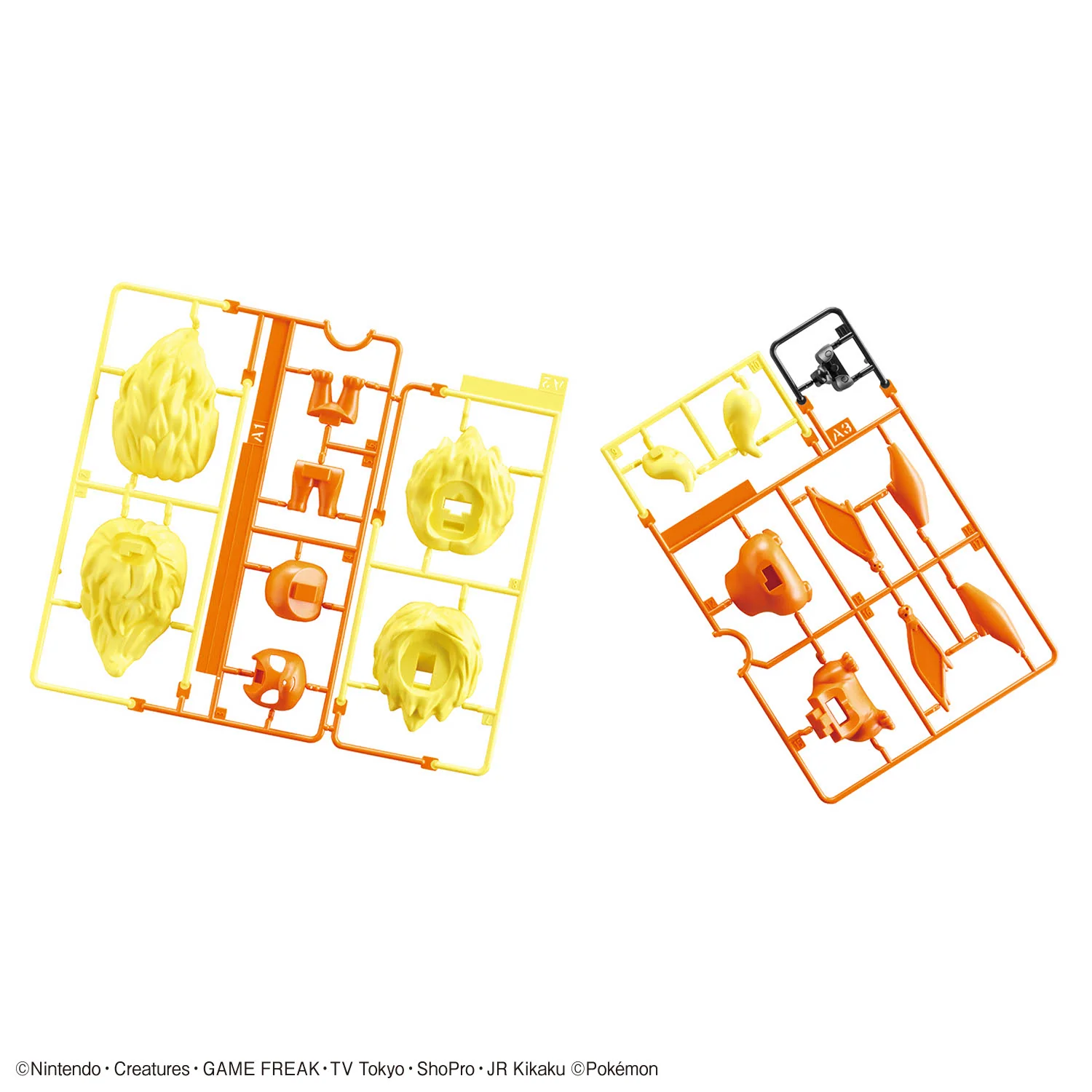 Bandai Pokemon Plamo Collection Quick!! 25 Flareon Model Kit - Image 3