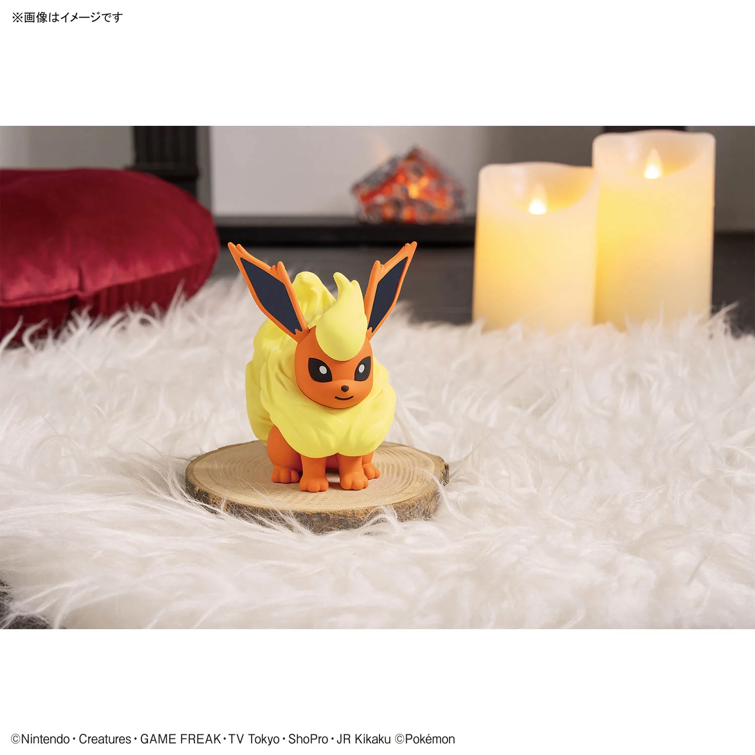 Bandai Pokemon Plamo Collection Quick!! 25 Flareon Model Kit - Image 6