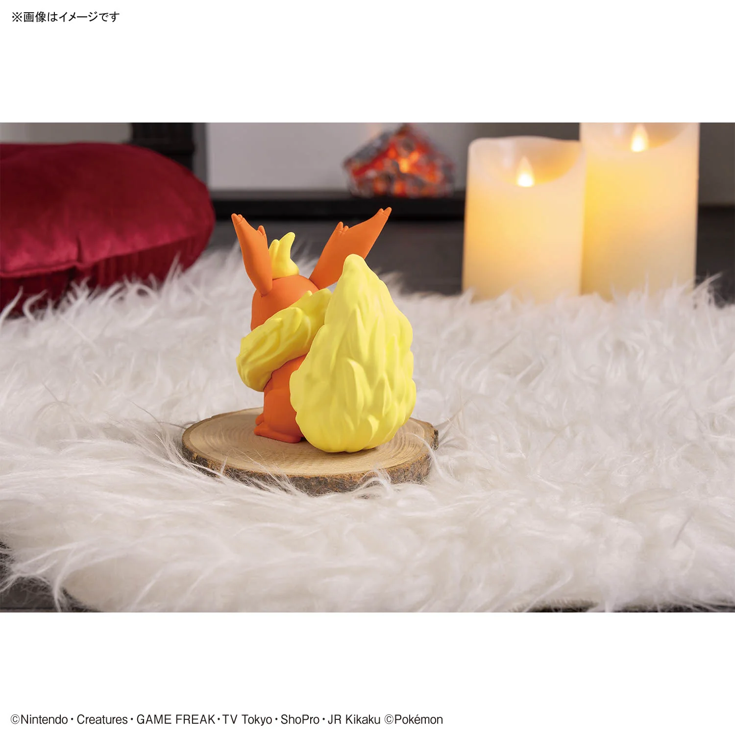 Bandai Pokemon Plamo Collection Quick!! 25 Flareon Model Kit - Image 7