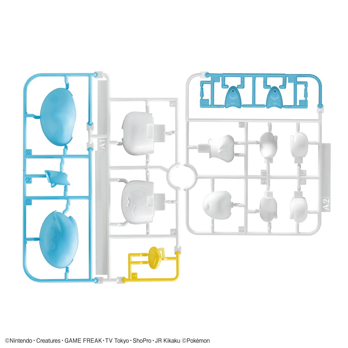 Bandai Pokemon Plamo Collection Quick!! 19 Quaxly Model Kit - Image 6