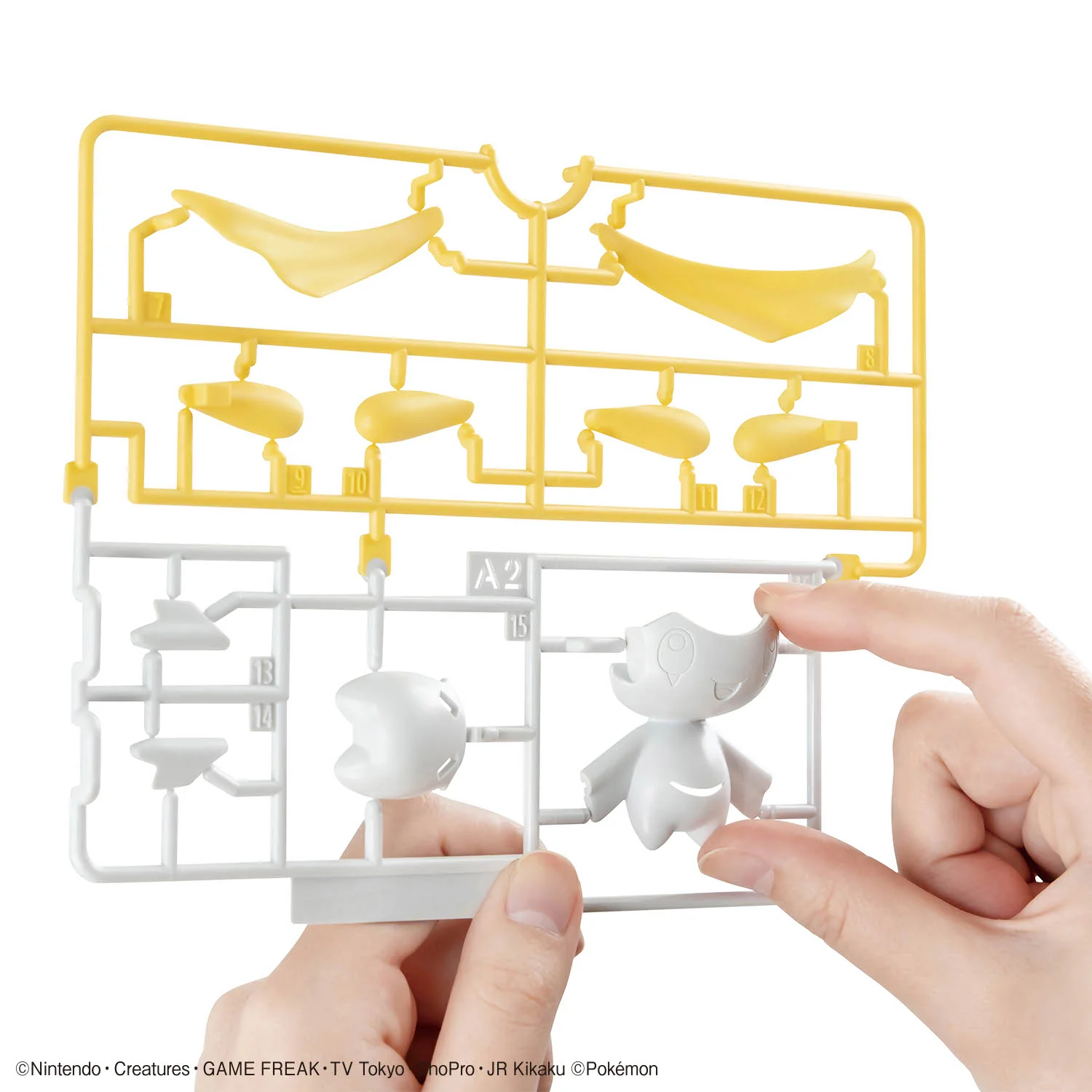 Bandai Pokemon Plamo Collection Quick!! 23 Jirachi Model Kit - Image 4