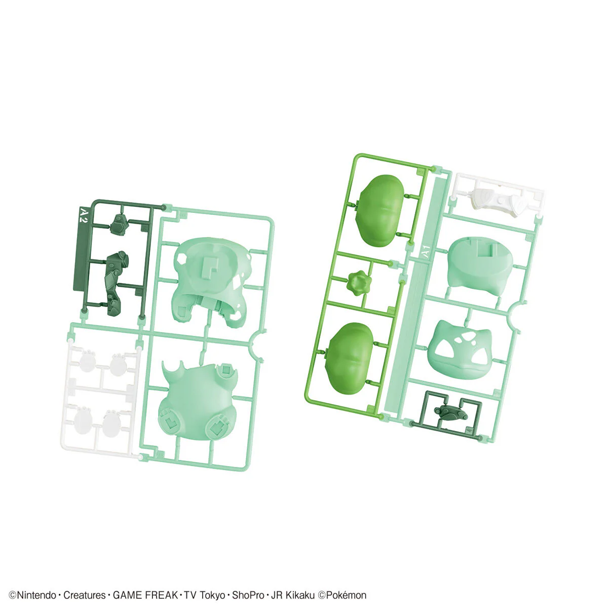 Bandai Pokemon Plamo Collection Quick!! Bulbasaur Model Kit - Image 3