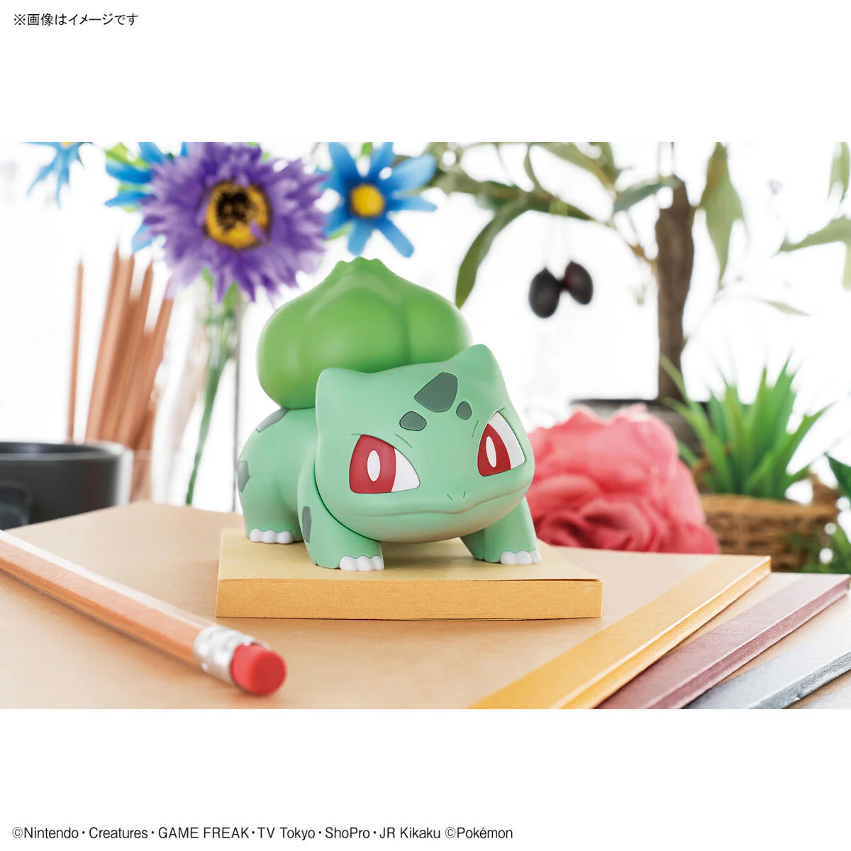 Bandai Pokemon Plamo Collection Quick!! Bulbasaur Model Kit - Image 7