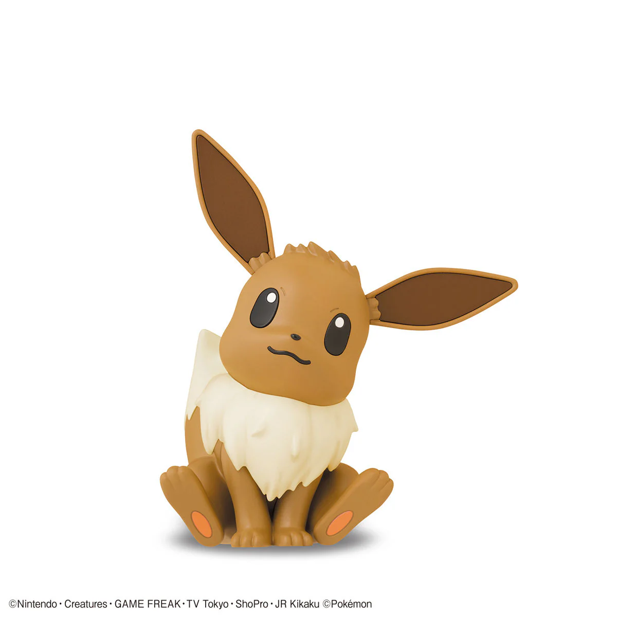 Bandai Pokemon Plamo Collection Quick!! 04 Eevee Model Kit - Image 2