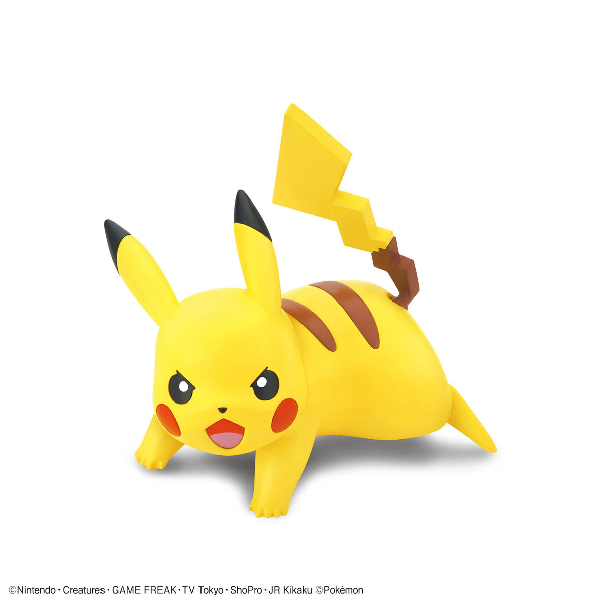 Bandai Pokemon Plamo Collection Quick!! 03 Pikachu Battle Pose Model Kit - Image 2