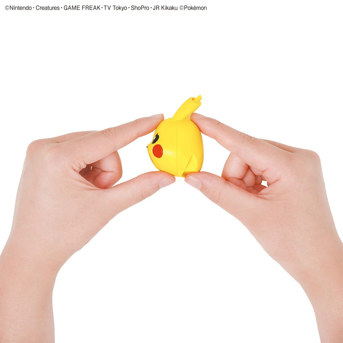 Bandai Pokemon Plamo Collection Quick!! 03 Pikachu Battle Pose Model Kit - Image 5