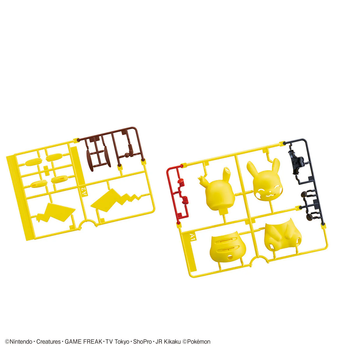 Bandai Pokemon Plamo Collection Quick!! 16 Pikachu (Sitting Pose) Model Kit - Image 3