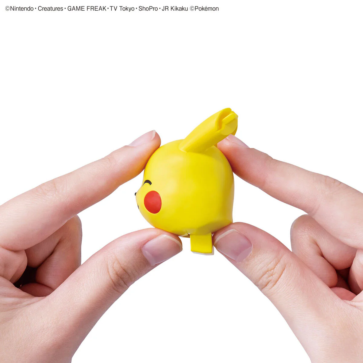 Bandai Pokemon Plamo Collection Quick!! 16 Pikachu (Sitting Pose) Model Kit - Image 5