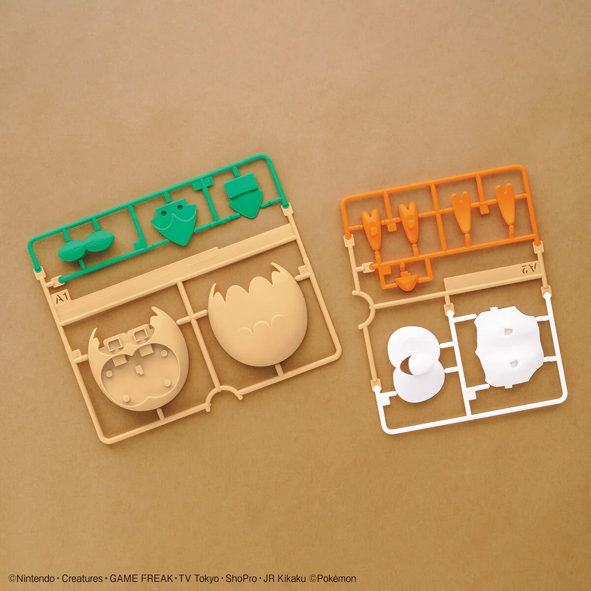 Bandai Pokemon Plamo Collection Quick!! 10 Rowlet Model Kit - Image 3