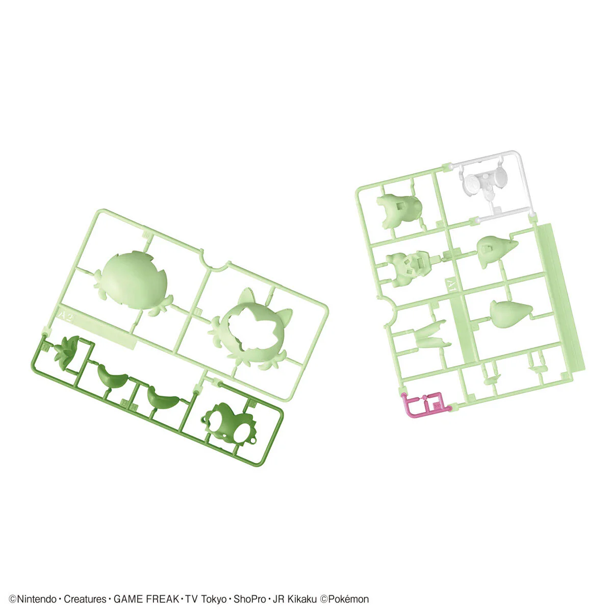 Bandai Pokemon Plamo Collection Quick!! 18 Sprigatito Model Kit - Image 3