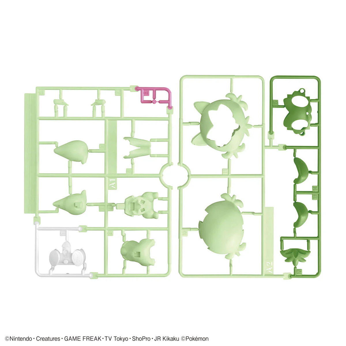 Bandai Pokemon Plamo Collection Quick!! 18 Sprigatito Model Kit - Image 4