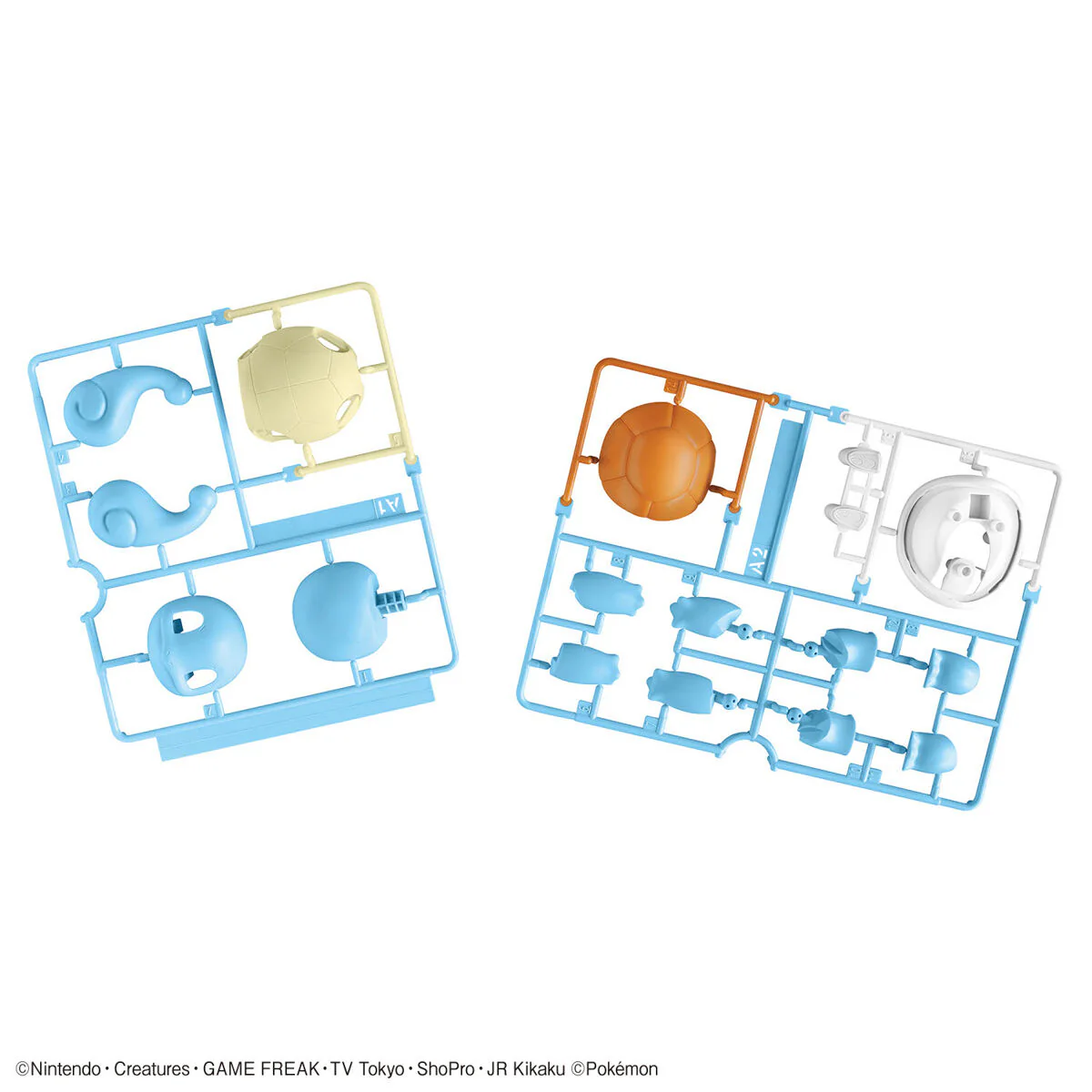 Bandai Pokemon Plamo Collection Quick!! Squirtle Model Kit - Image 4