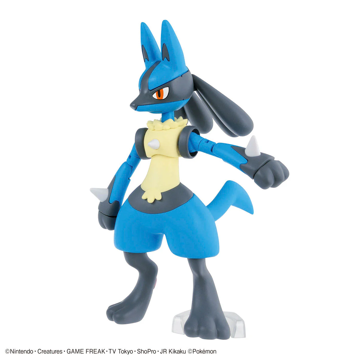 Bandai Pokemon Plamo Collection Riolu & Lucario Set Model Kit - Image 4