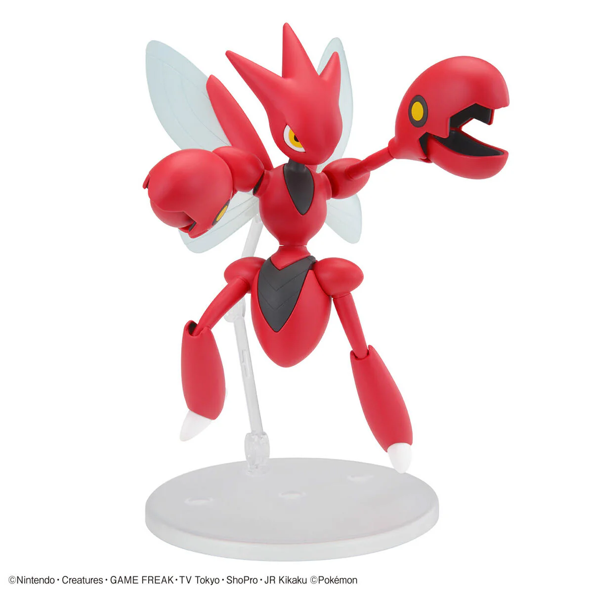 Bandai Pokemon Plamo Collection #55 Scizor Model Kit - Image 4