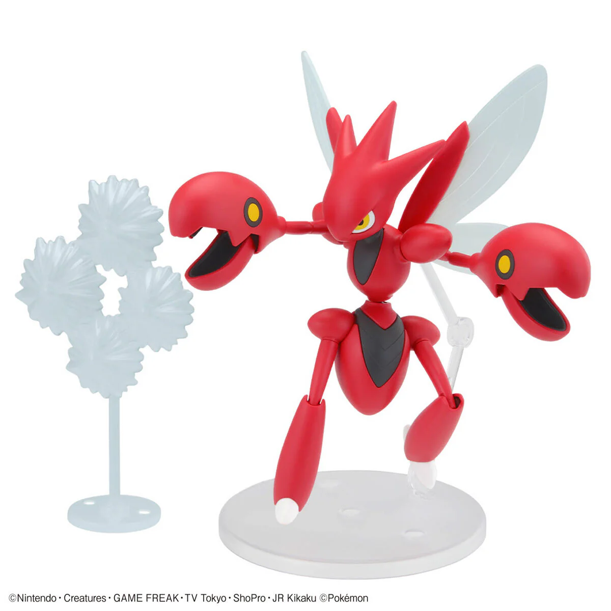 Bandai Pokemon Plamo Collection #55 Scizor Model Kit - Image 6