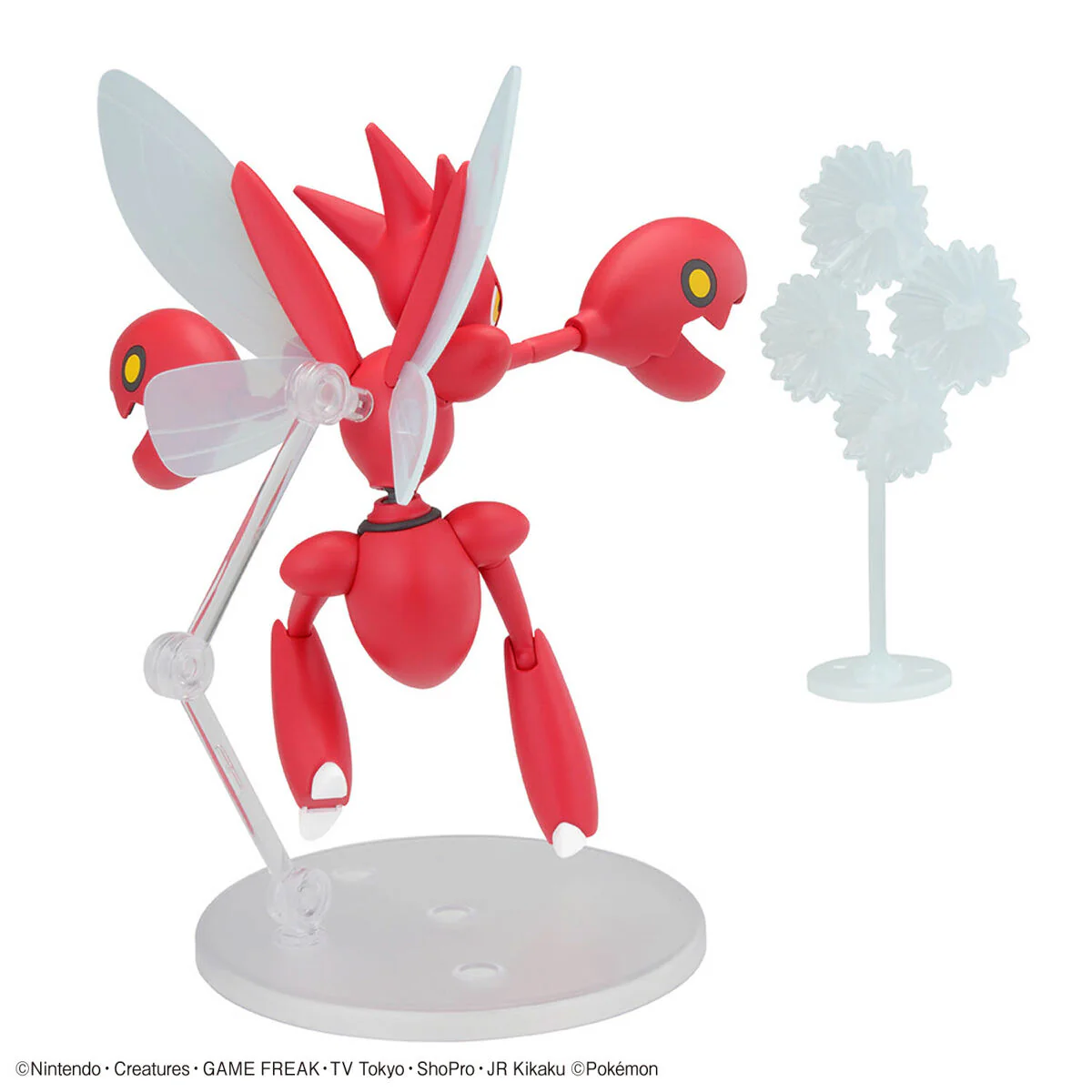 Bandai Pokemon Plamo Collection #55 Scizor Model Kit - Image 7