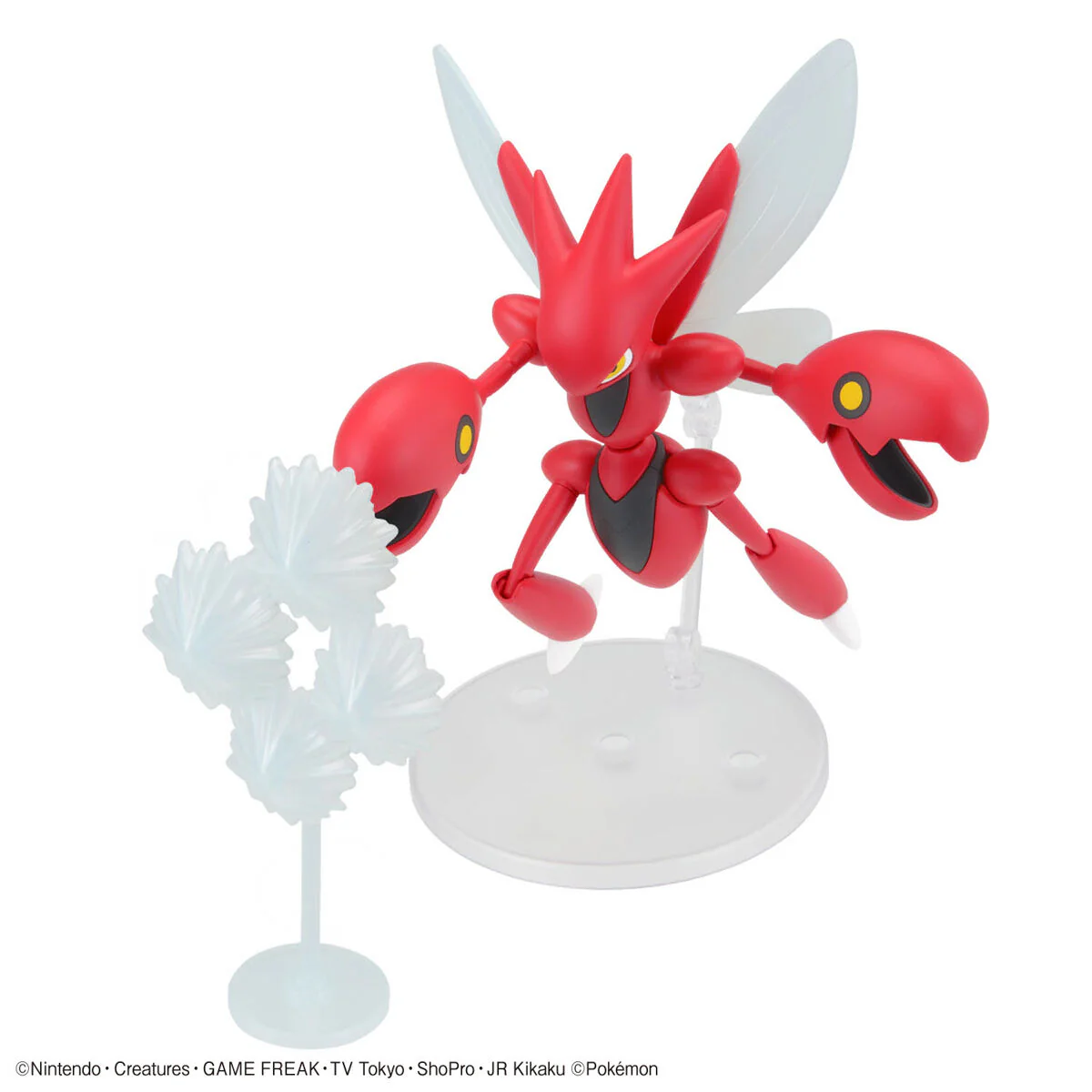 Bandai Pokemon Plamo Collection #55 Scizor Model Kit - Image 8