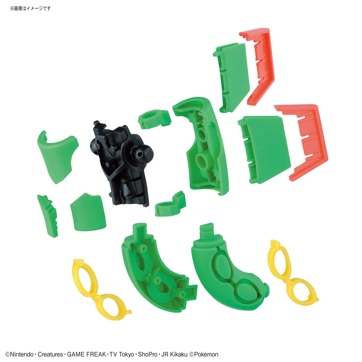 Bandai Pokemon Plamo Collection Select Rayquaza Model Kit - Image 10