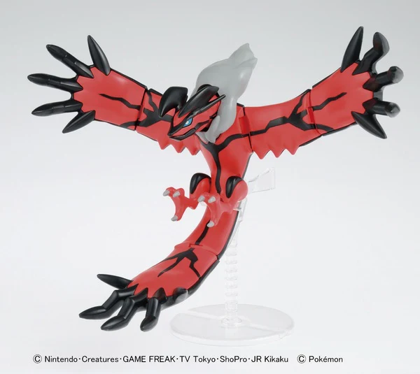 Bandai Pokemon Plamo Collection #34 Yveltal Model Kit - Image 2