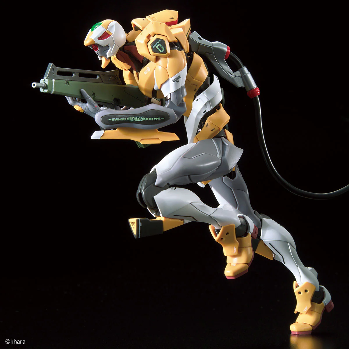 Bandai RG 1/144 Evangelion Production Model EVA Unit-00 DX Positron Cannon Set Model Kit - Image 5