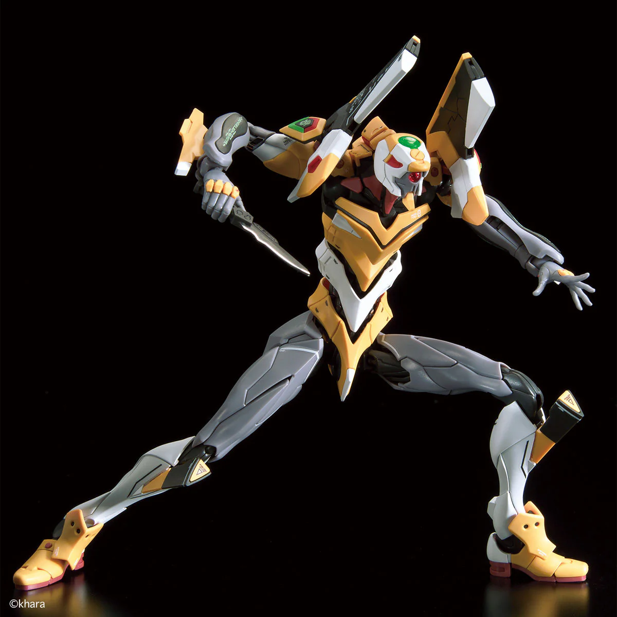 Bandai RG 1/144 Evangelion Production Model EVA Unit-00 DX Positron Cannon Set Model Kit - Image 9