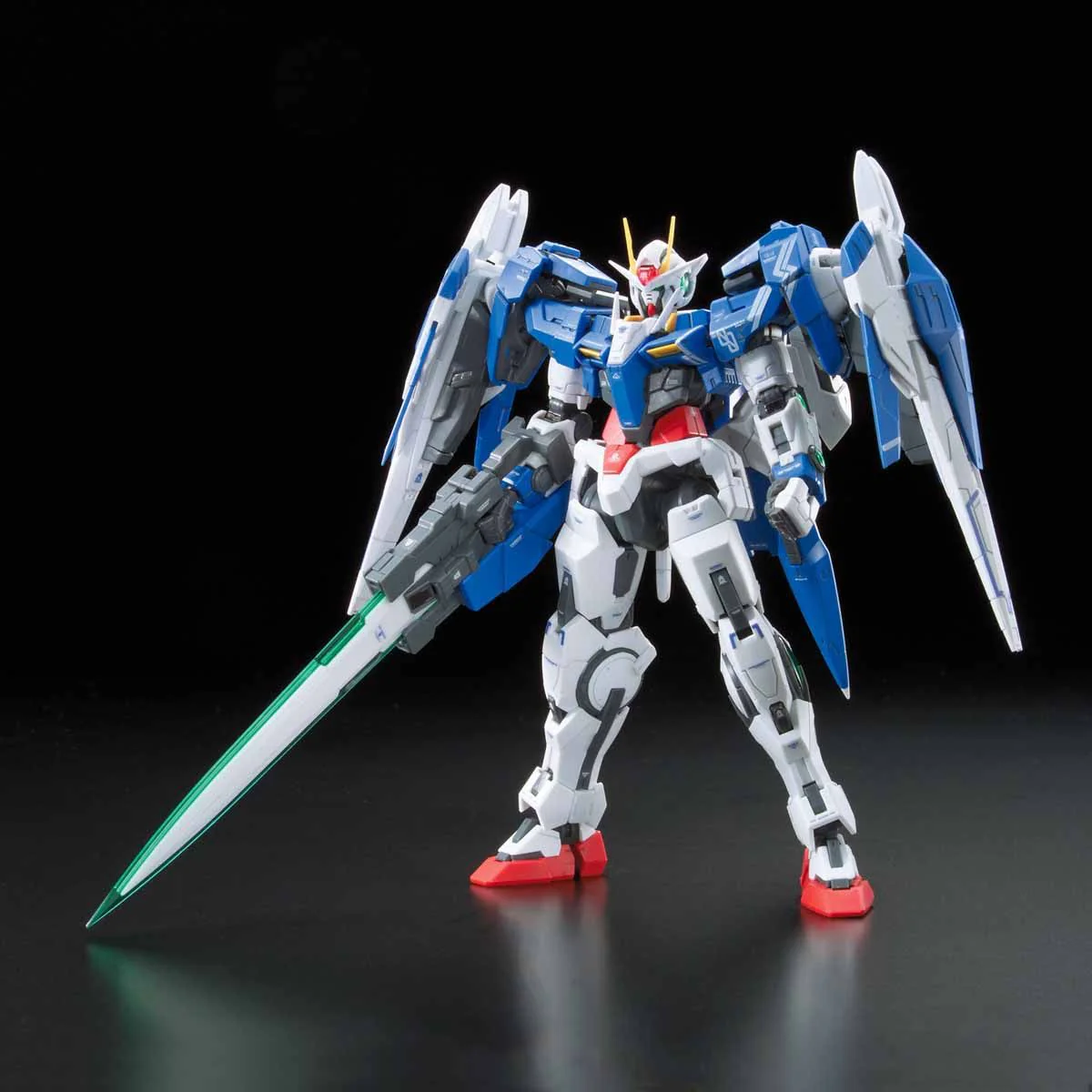 Bandai RG 1/144 GN-0000+GNR-010 00 Raiser Model Kit - Image 2