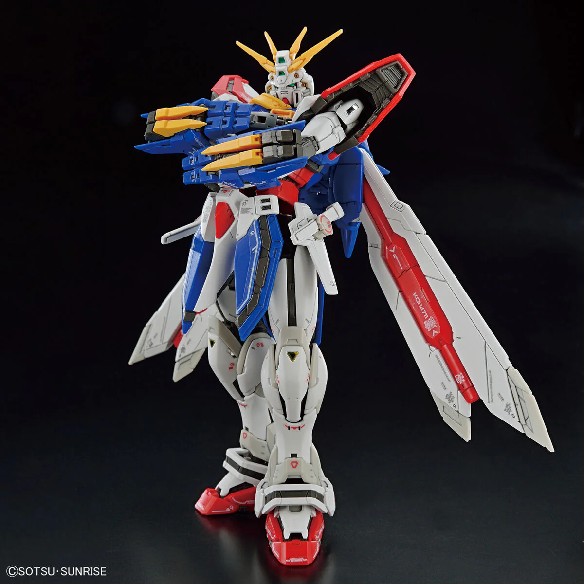 Bandai RG #037 1/144 GF13-017NJII God Gundam Model Kit - Image 4