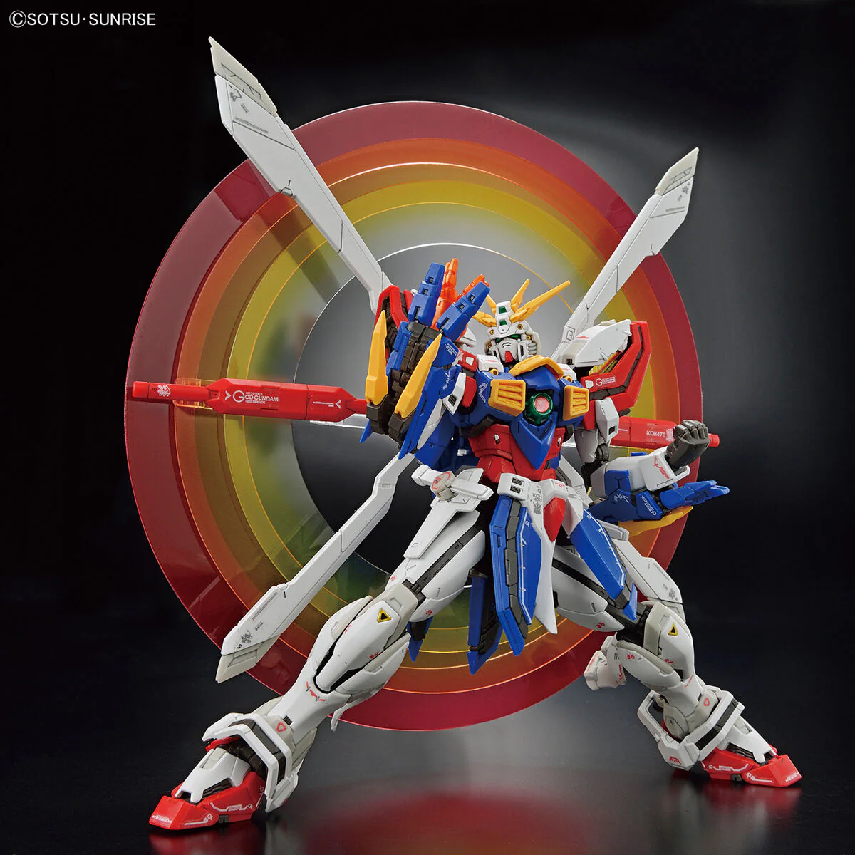 Bandai RG #037 1/144 GF13-017NJII God Gundam Model Kit - Image 6