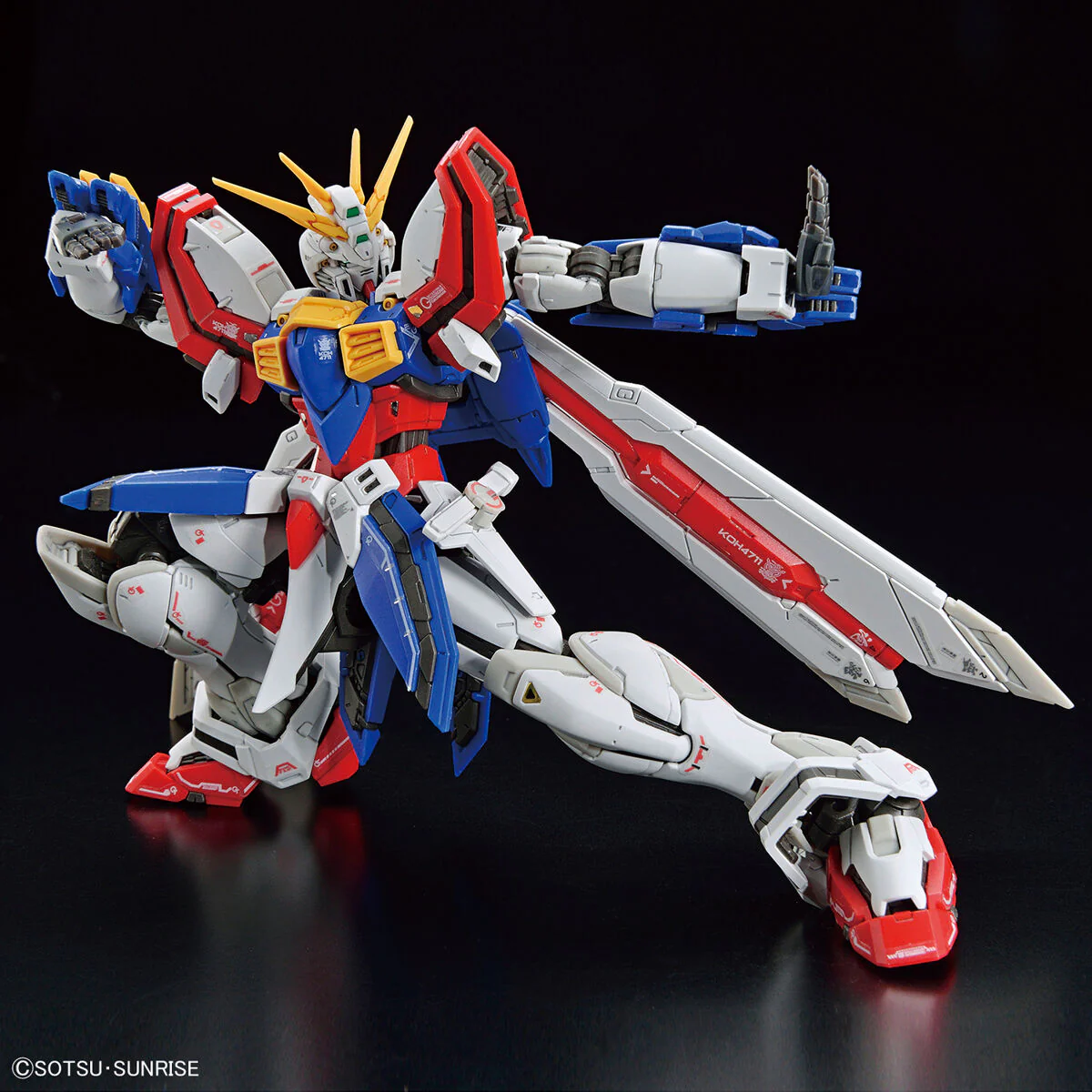 Bandai RG #037 1/144 GF13-017NJII God Gundam Model Kit - Image 8