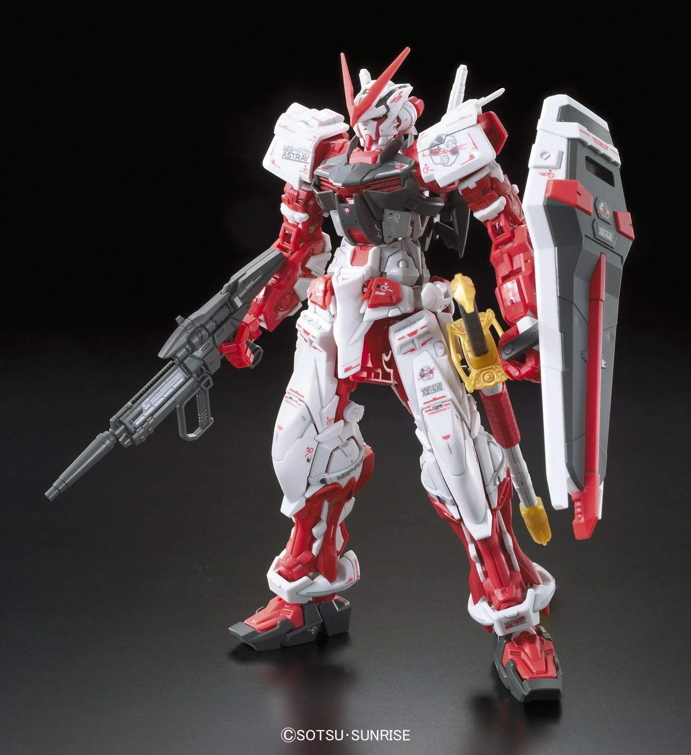 Bandai RG #019 1/144 MBF-P02 Gundam Astray Red Frame Model Kit - Image 2
