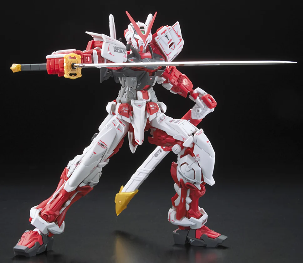 Bandai RG #019 1/144 MBF-P02 Gundam Astray Red Frame Model Kit - Image 7