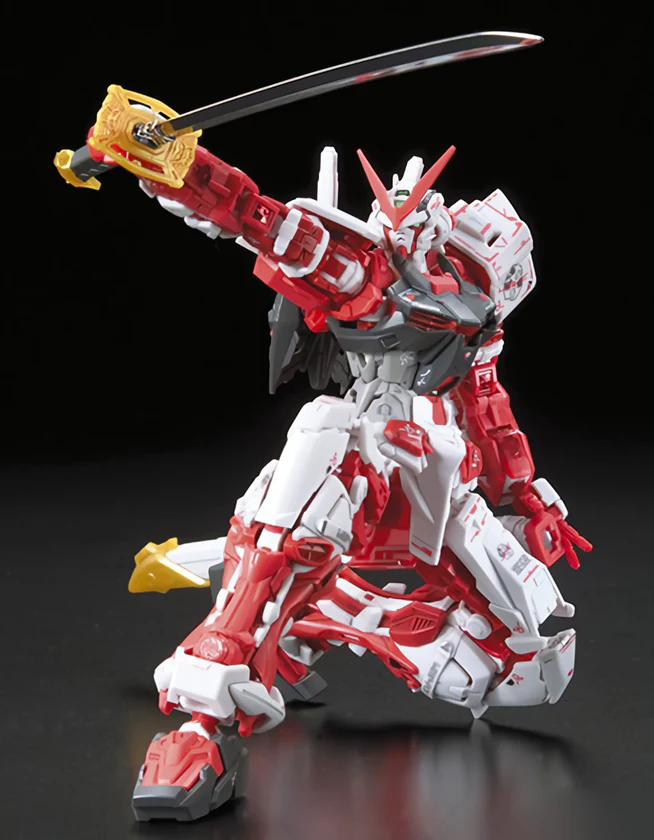 Bandai RG #019 1/144 MBF-P02 Gundam Astray Red Frame Model Kit - Image 9