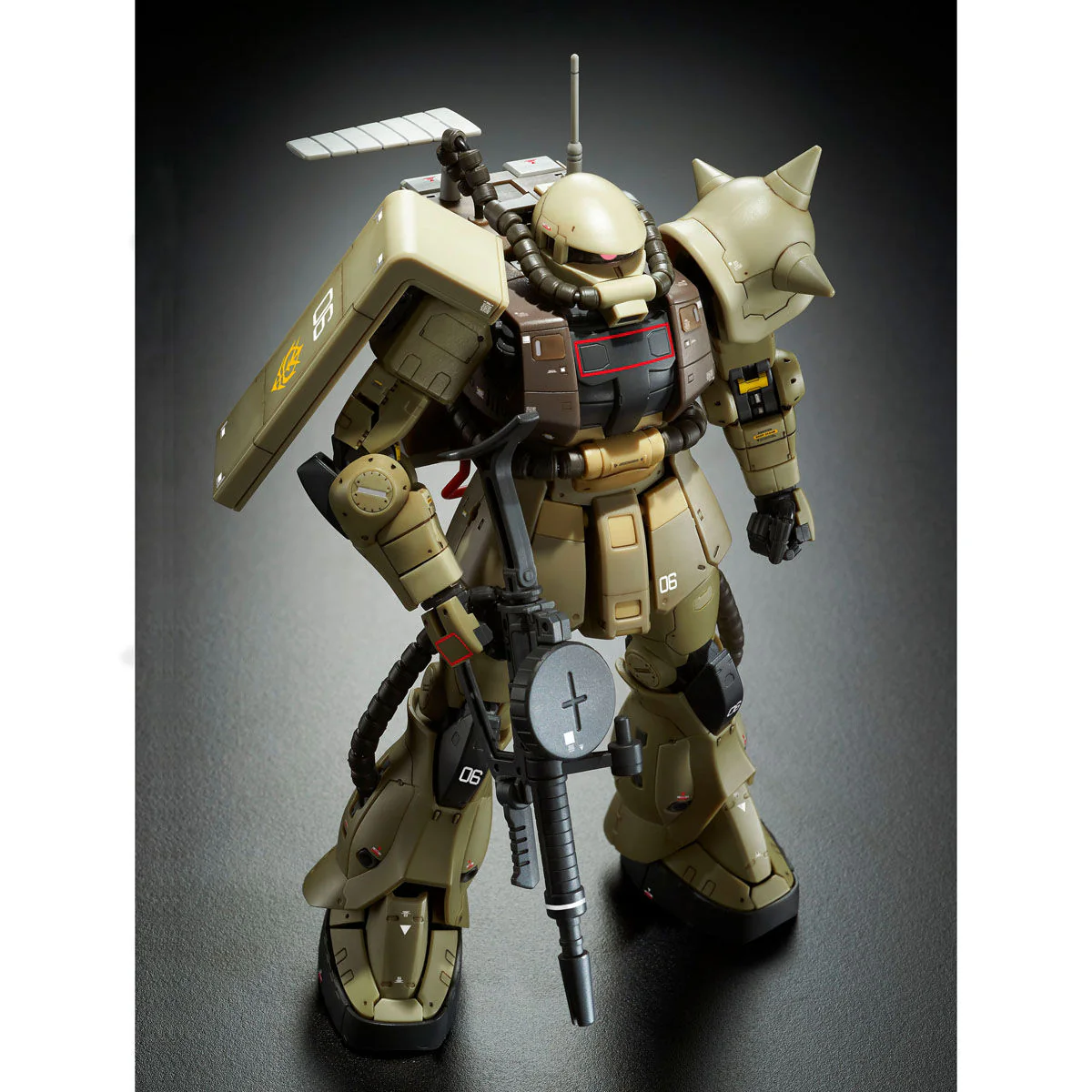 Bandai RG 1/144 MS-06F Zaku Minelayer - Image 9