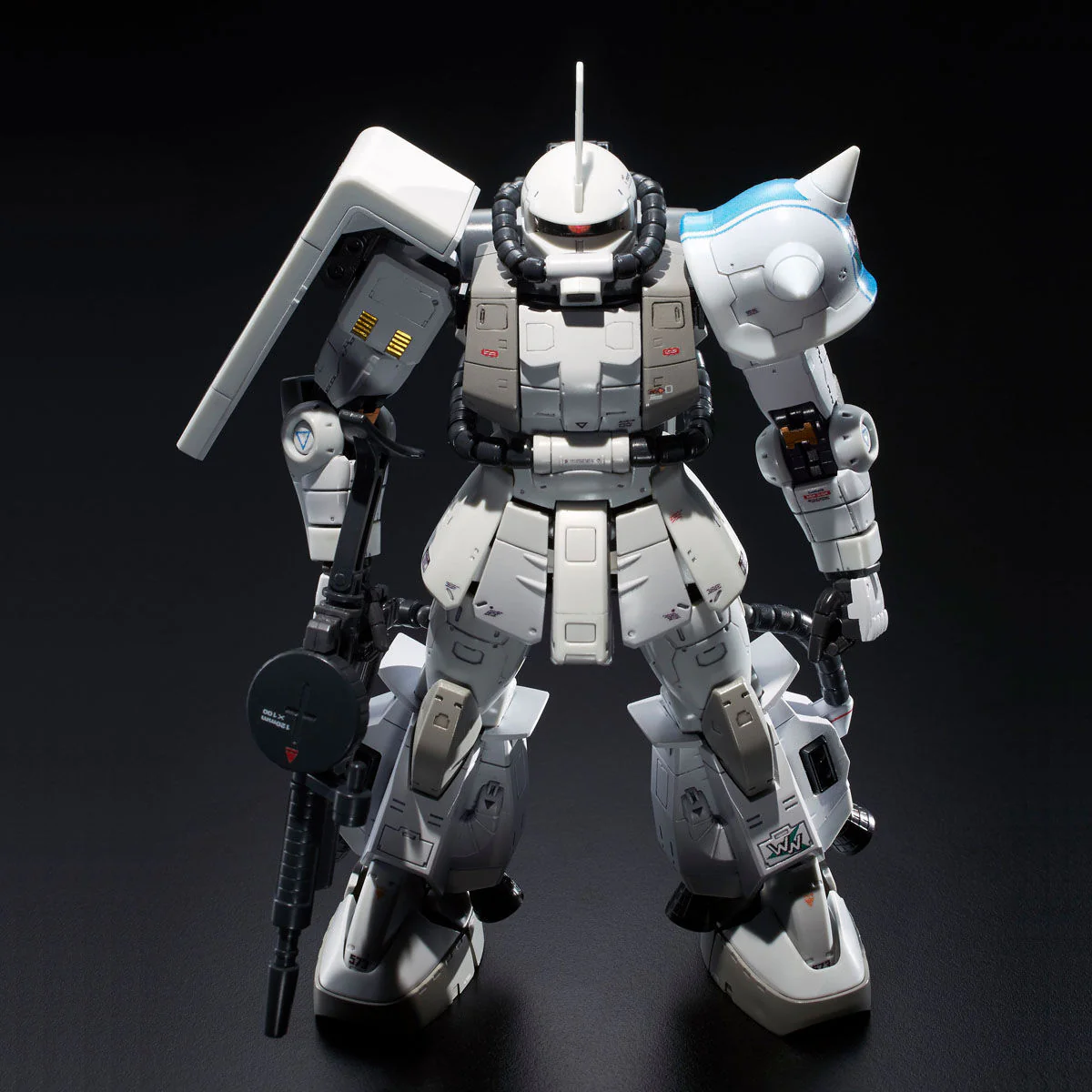 Bandai RG 1/144 MS-06R-1A Shin Matsunaga's Zaku Ⅱ Model Kit - Image 8
