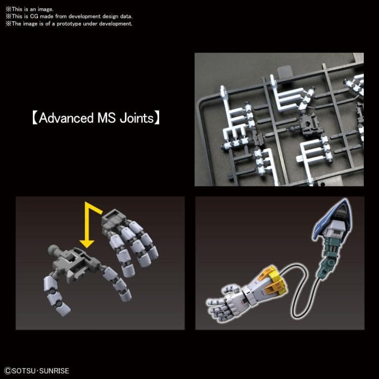 Bandai RG #34 1/144 MSN-02 Zeong Model Kit - Image 12