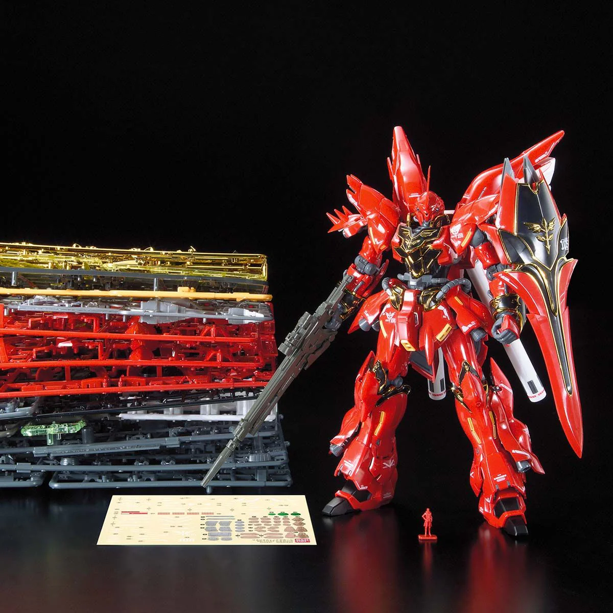 Bandai RG #022 1/144 MSN-06S Sinanju Model Kit - Image 4
