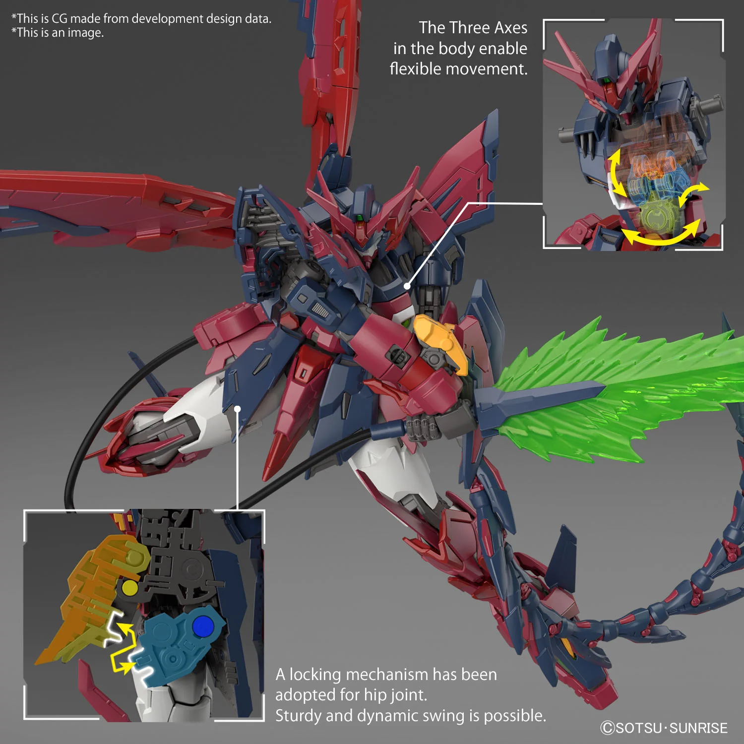Bandai RG 1/144 OZ-13MS Gundam Epyon Model Kit - Image 14